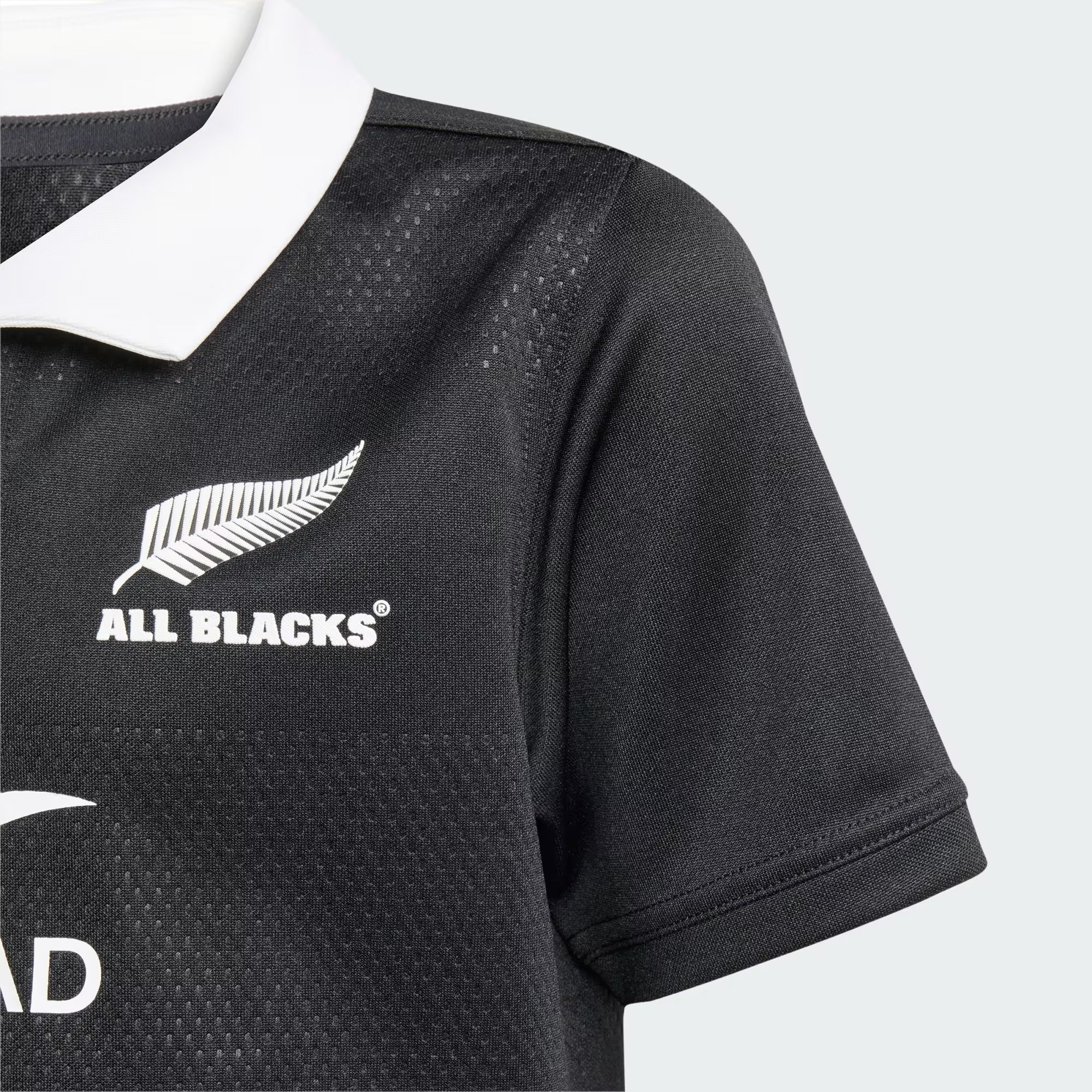 Maillot de rugby domicile adidas All Blacks pour enfant 2025 – Image 3