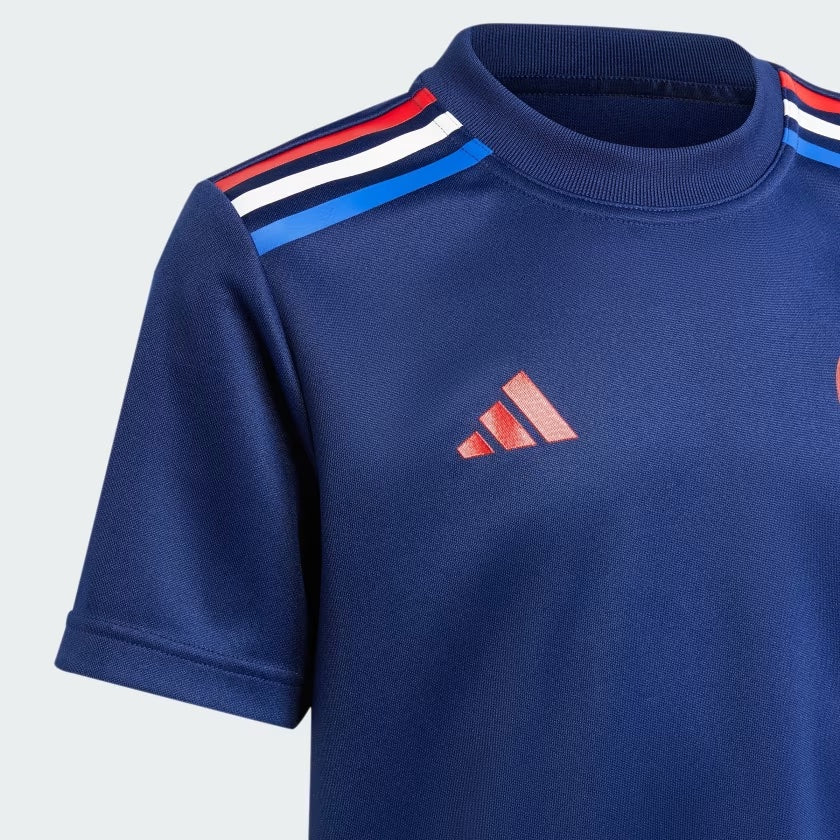 T-shirt Adidas France Rugby Domicile Supporter Enfant – Image 3